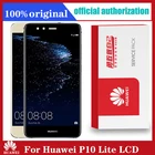Оригинальный дисплей 5,2 дюйма с рамкой для Huawei P10 Lite, ЖК-дисплей с сенсорным экраном и дигитайзером в сборе, зеркальная фотография