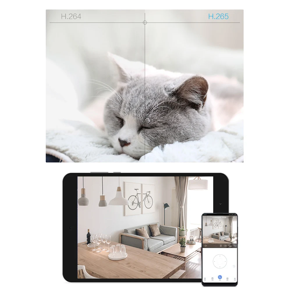 Xiaomi CN версия IMILAB 1080P умная камера инфракрасного ночного видения 360 градусов панорамная умная домашняя беспроводная камера приложение пульт дистанционного управления