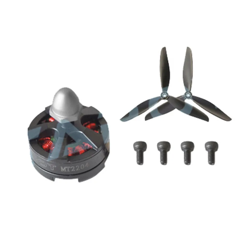 Таро MT2204 самоблокирующийся бесщеточный двигатель CW резьба с серебряной крышкой