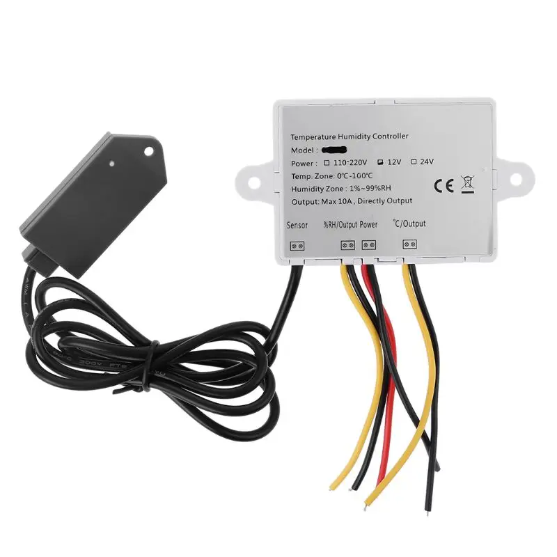 

Digital Thermostat Humidity Controller Egg Incubator 10A Temperature Controller