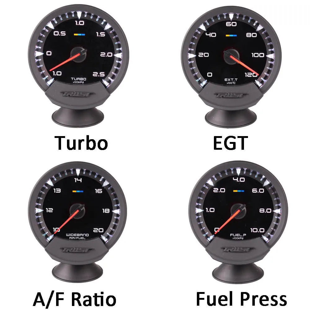 GReddi Sirius Meter Series Trust 74 мм 7 цветов Температура воды масла масляный пресс турбо