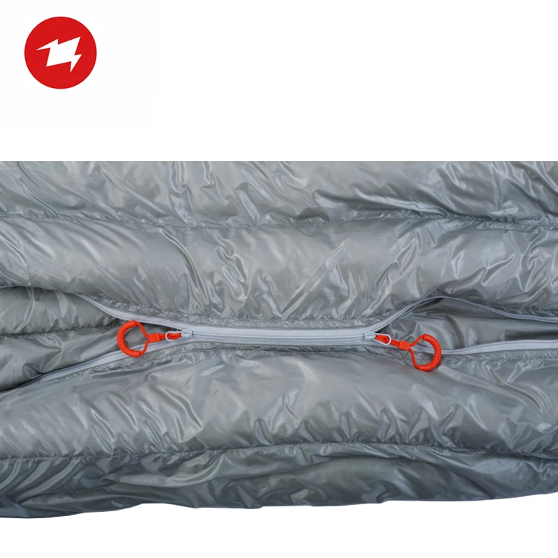 AEGISMAX E длинный серый наружный походный ультра легкий конверт 3 сезона нейлоновый