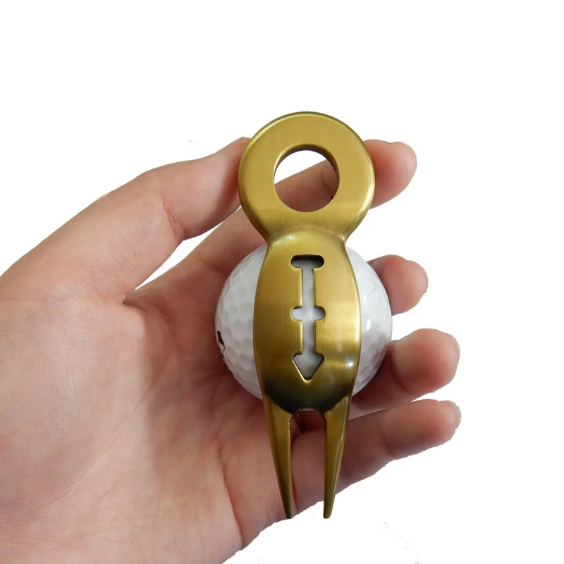 

Golf Multifunctional Green Ball Fork Golf Repair Tool Golf Repair Tool Magnet Golf Divot Tool