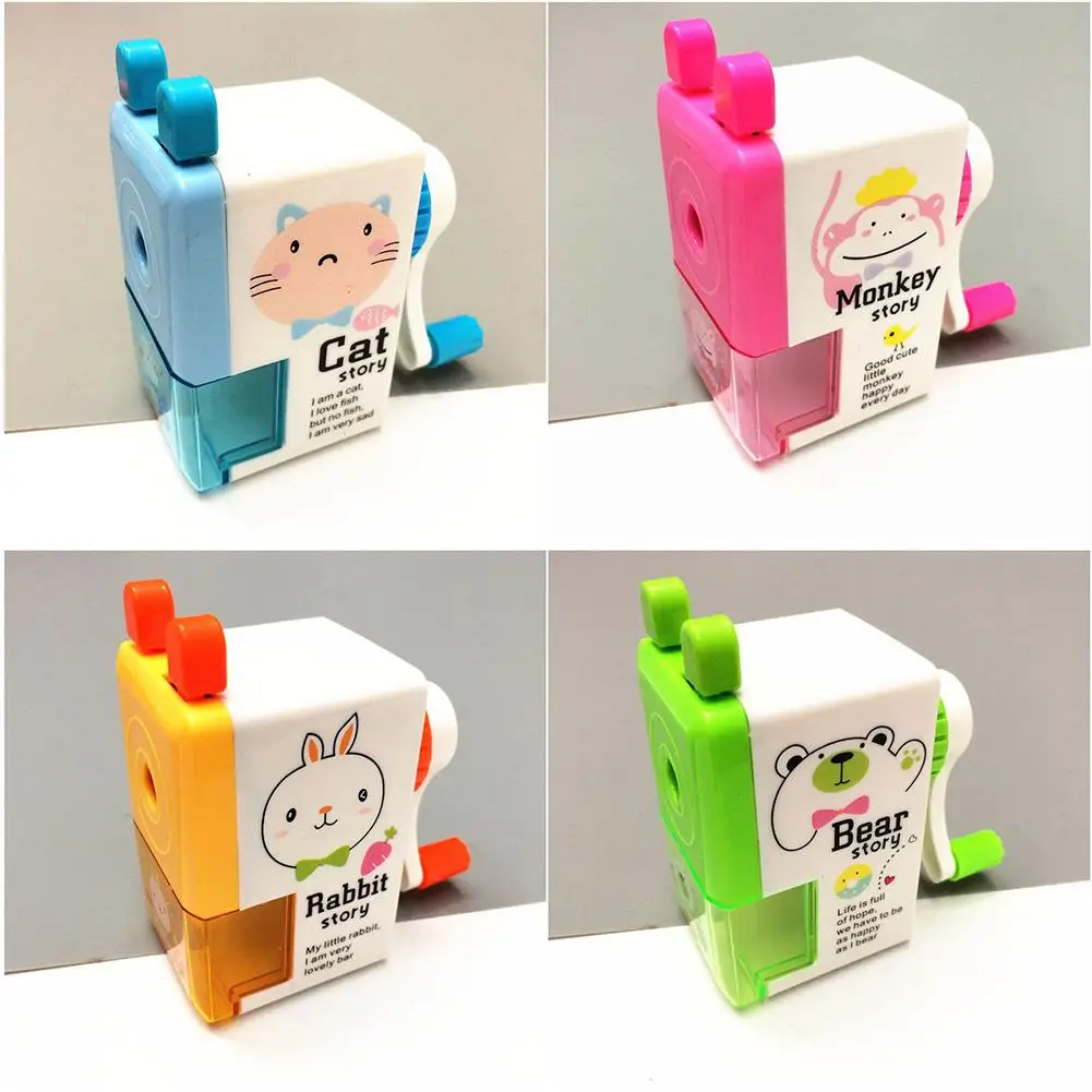 Мультяшная точилка для карандашей детская карандаша ручная Студенческая