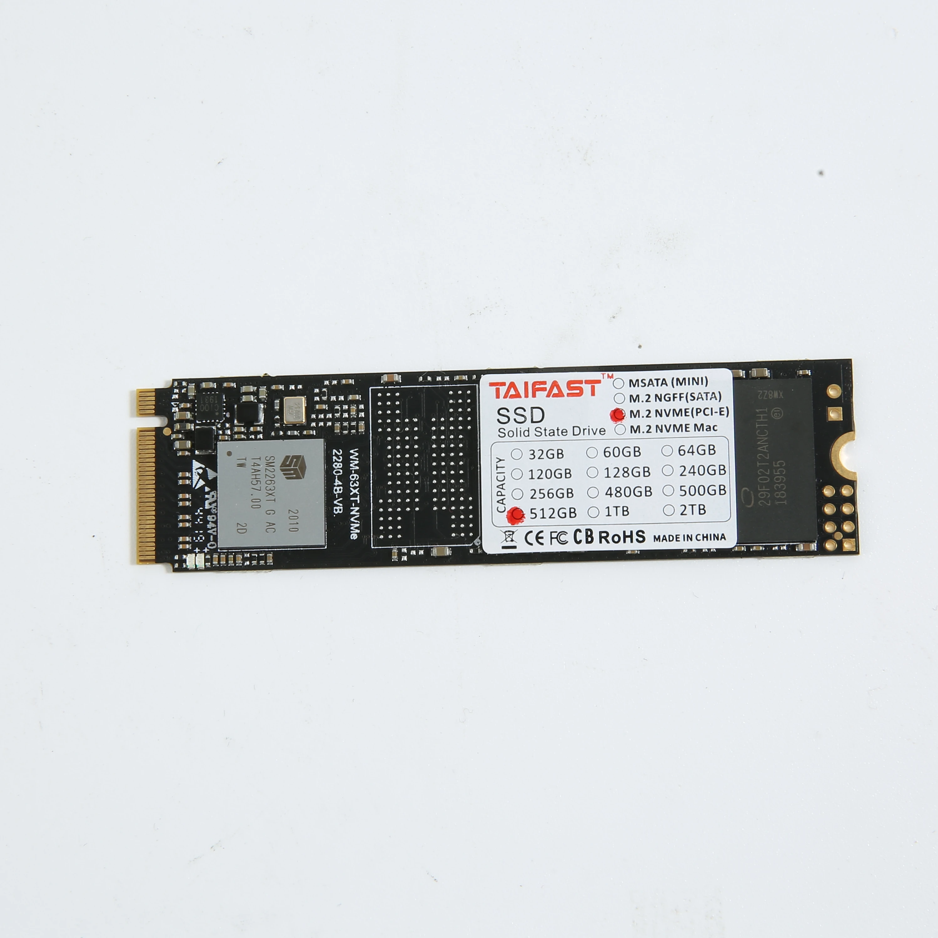 Жесткие диски Taifast M2 M.2 128 ГБ 256 500 512 2 ТБ 120 1 PCIe NVMe SSD 2280 совместимый жесткий диск с