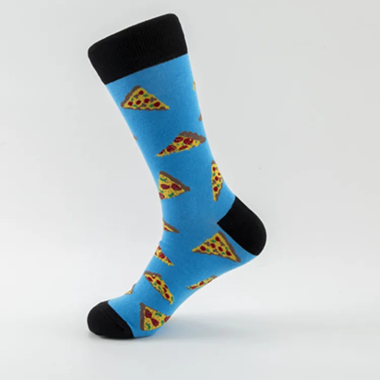 4 пары носков новые цветные модные носки для гурманов повседневные хлопковые