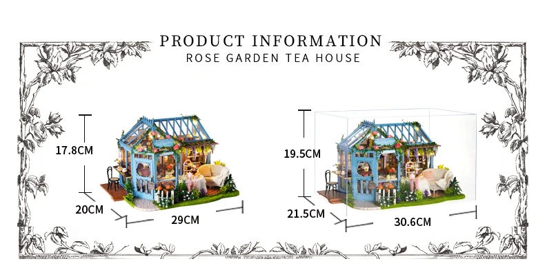 DIY Кукольный дом Миниатюрный Кукольный домик с деревянная мебель для дома Miniaturas игрушки для детей год рождественский подарок