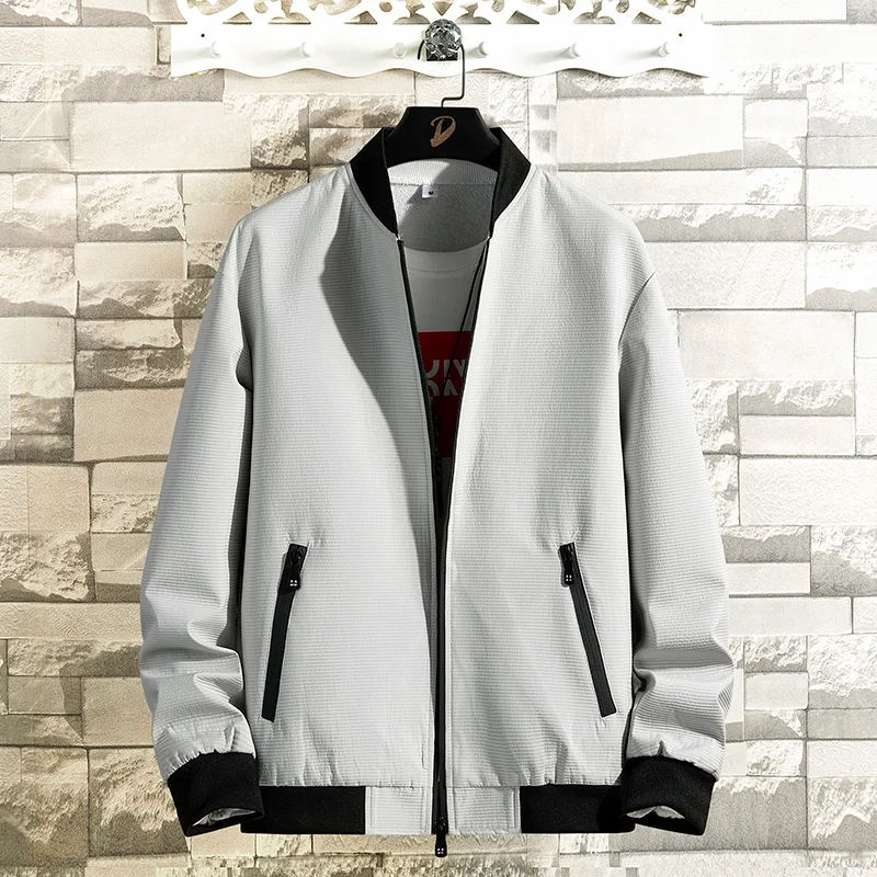 

Men's Jacket 2020 Autumn winter new slim-fitting pilot long-sleeved jacket loose casual lapel personality youth men's wear