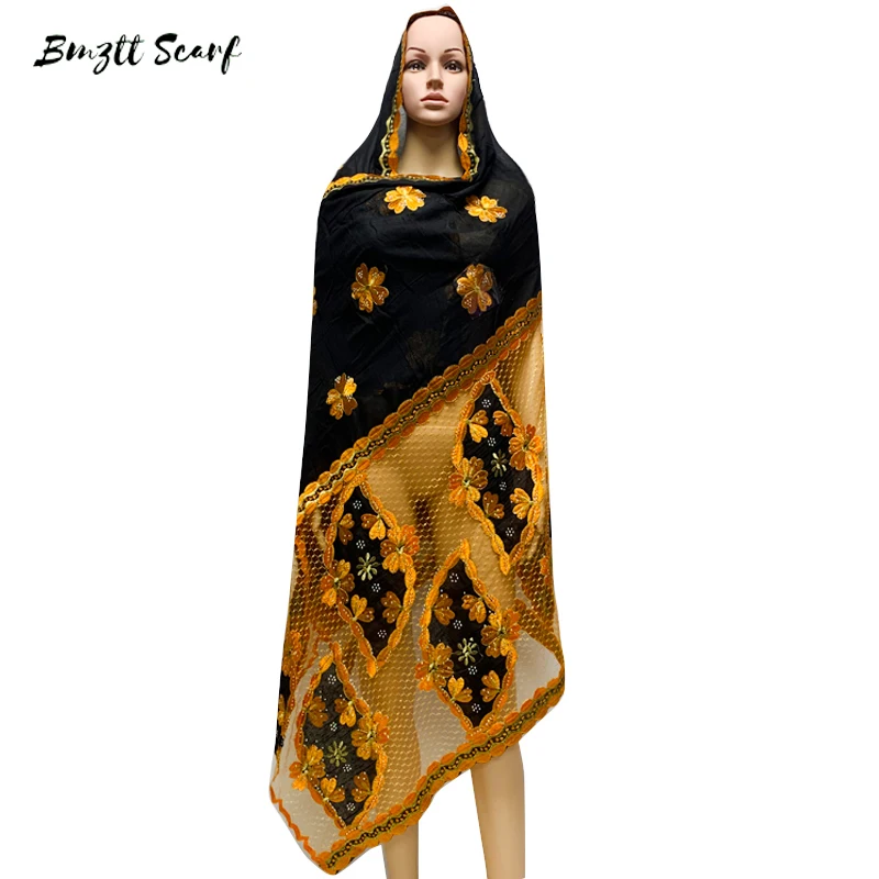 

Fashion Women Cotton Scarves Shawls Female Luxury Brand Embroidery Foulard Shawls and Scarves Beach Cover-Ups Wholesale BF-230