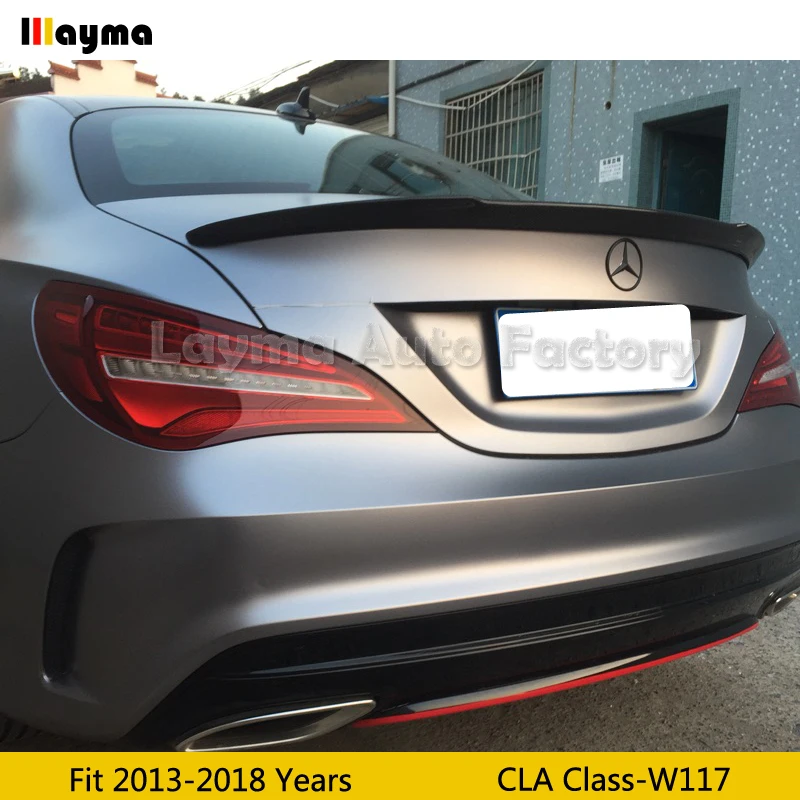 Спойлер в стиле FD для заднего багажника из углеродного волокна Benz CLA CLA180 CLA200 CLA250