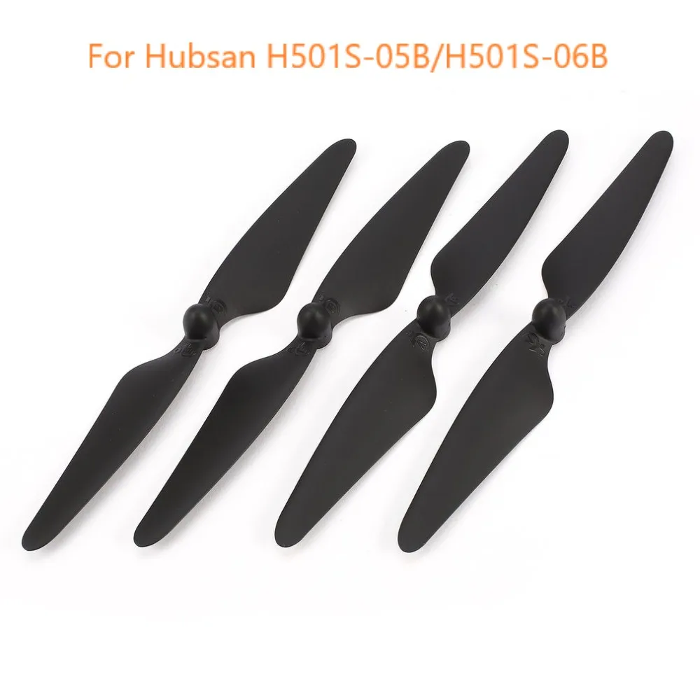 Лопасти пропеллера Hubsan H501S-05B/H501S-06B CW/CCW для квадрокоптера H501S 2 пары | Электроника