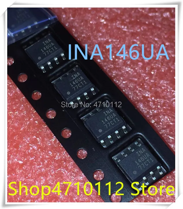 Новинка 10 шт./лот INA146UA INA146U INA146 SOP-8 IC | Электроника