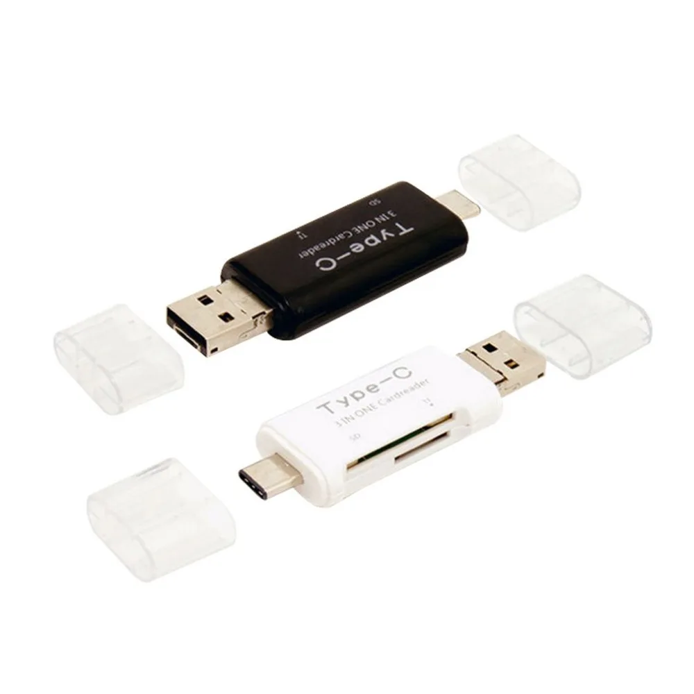 Многофункциональный Универсальный OTG Type C кардридер USB 3 0 A Micro Combo to 2 слота