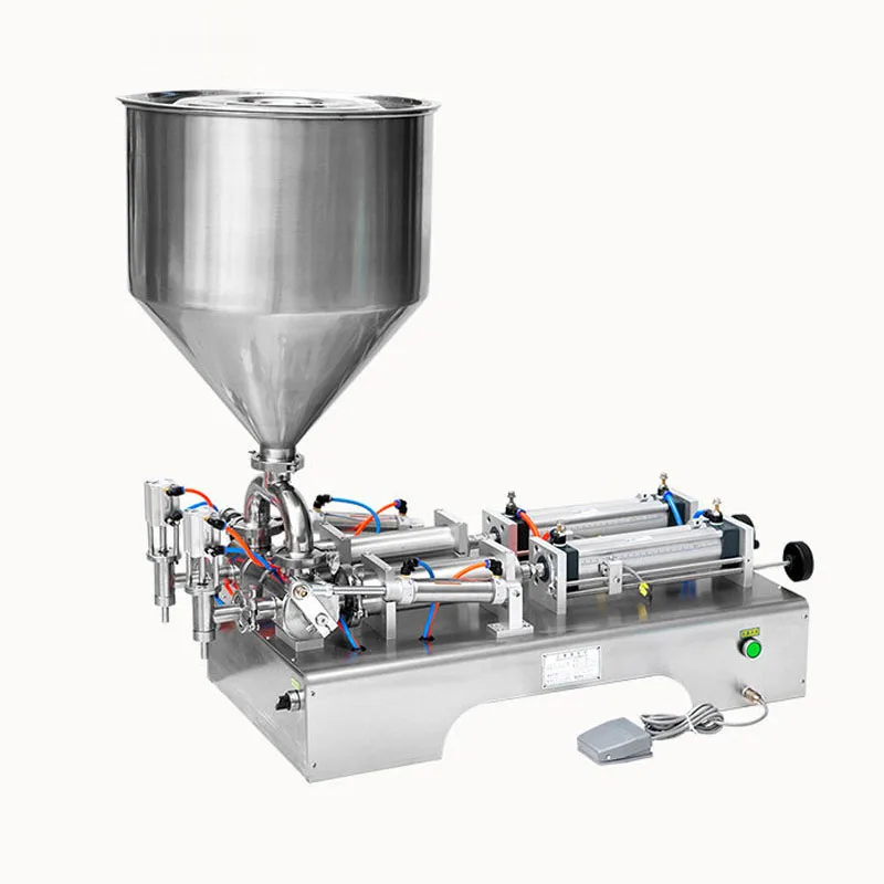 10 100 мл машина для наполнения двойной пасты электрическая пневматическая
