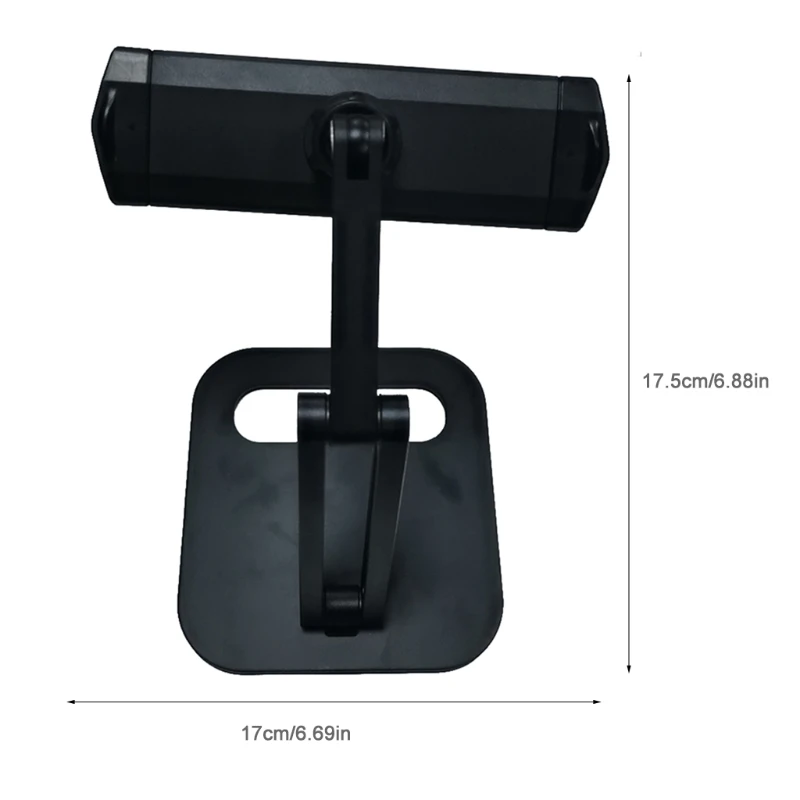 

Cell Phone Stand Fully Foldable Adjustable Desktop Phone Holder Cradle Dock Compatible with Phone Pad Mini Tablets Phone