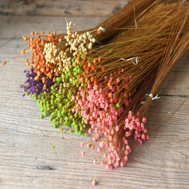 100 шт. Свадебные украшения растения искусственные цветы украшение сушеные