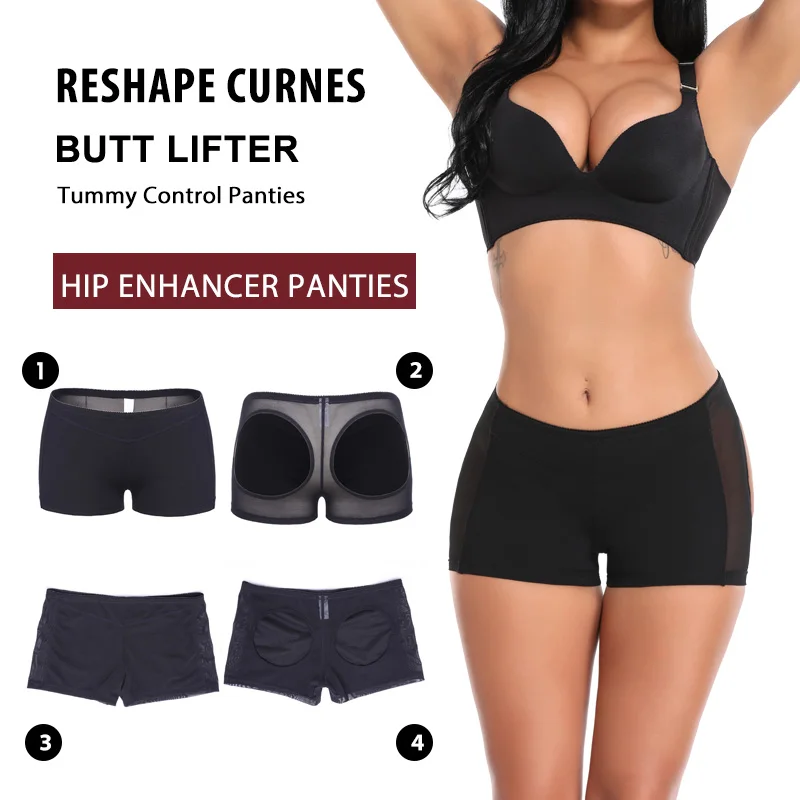 Утягивающее нижнее белье для женщин Корректирующее дышащие трусики трусы с