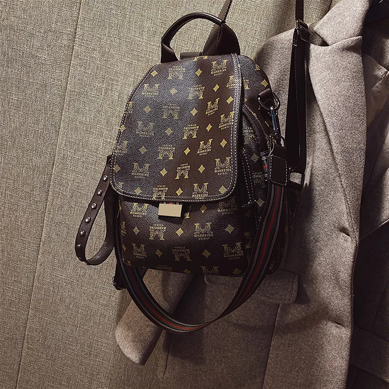 2019 модный брендовый рюкзак сумка через плечо из искусственной кожи для девочек