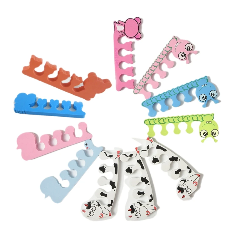 

30 шт., губка-сепаратор для маникюра и педикюра