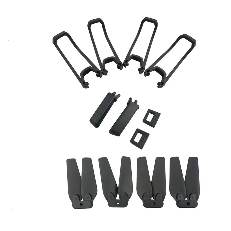 4 шт. пропеллер + посадки Шестерни комбо для E58 S168 JY019 FPV запасная часть