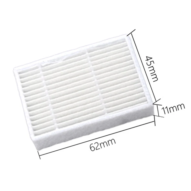 

11Pcs/Set Vacuum Cleaner Accessories Filter Side Brush Fit for Midea VCR15 VCR16 5 Filters + 4 Side Brushes + 2 Rags