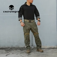 emersongear g3 combat tactical shirts pants assault uniform sets mens training clothes tops airsoft sports hiking clothing fg