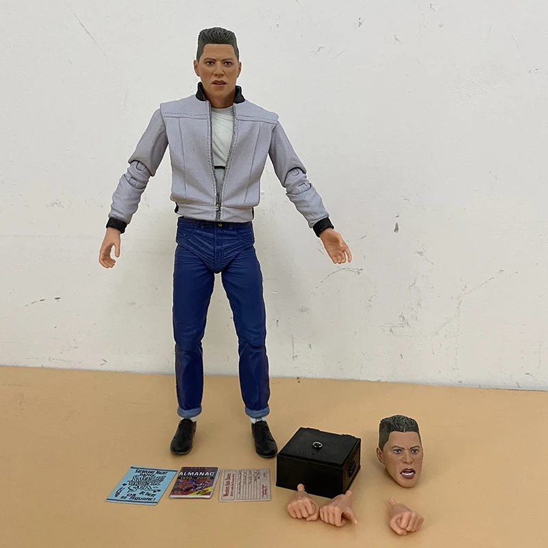 

Back To The Future II Sports Almanac Figure Ultimate Biff Tannen 1955 The 35th Anniversary Collection Neca Action Figure Toy