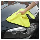 Утолщенное полотенце для чистки автомобиля, микрофибра, бархат, для AUDI-A3 sportback VAUXHALL-ZAFI RARENAULT-CLIO II