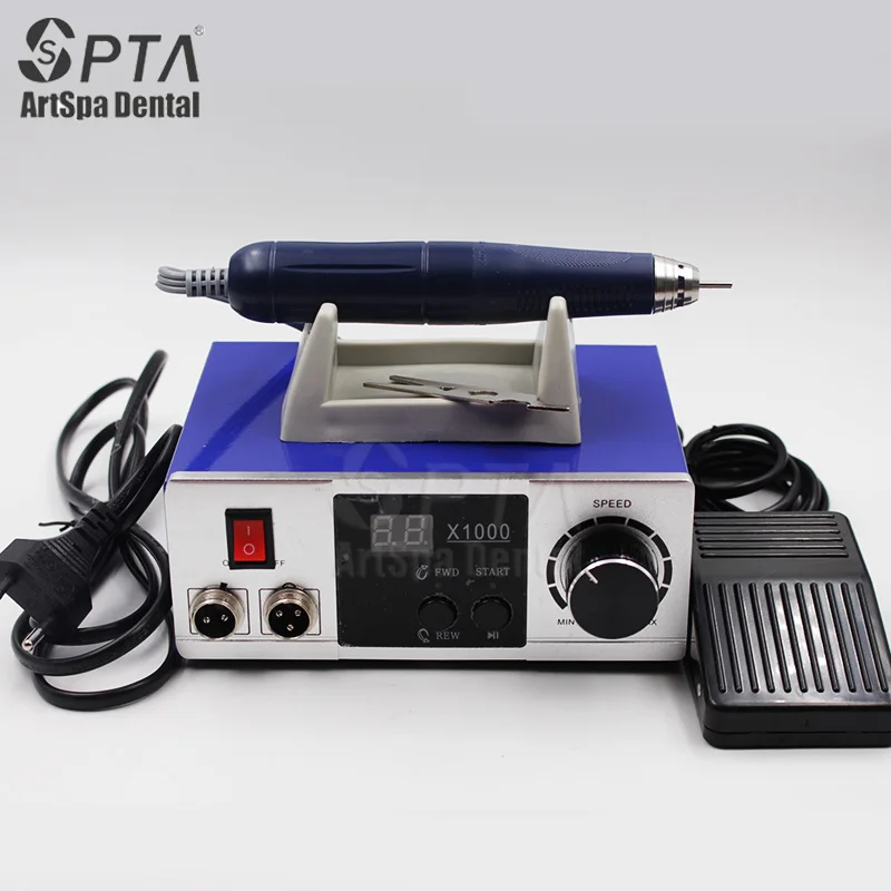 

60,000 RPM Non-Carbon Brushless Aluminium Shell Dental Micro Motor Laboratory Turbine Tip Handpiece Electric Drill Polisher