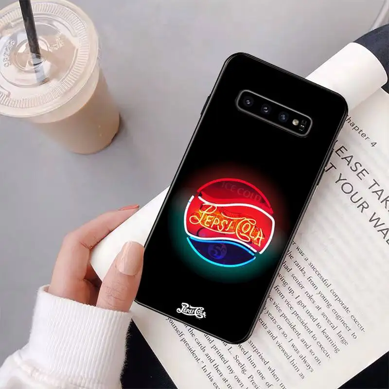 

Pepsiii Blue Cola Phone Cases For Samsung Galaxy S6 S7 Edge Plus S8 S9 S20Plus S20ULTRA S10lite 2020 S10 Cove Fundas Case