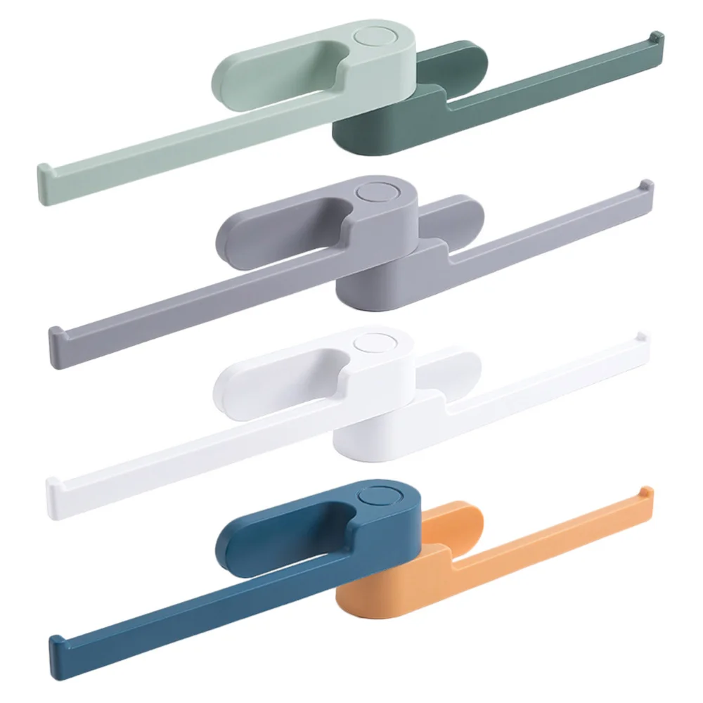 

4pcs Fodable Hanger Organizer Storage Rack Practical Clothes Hanger Rack