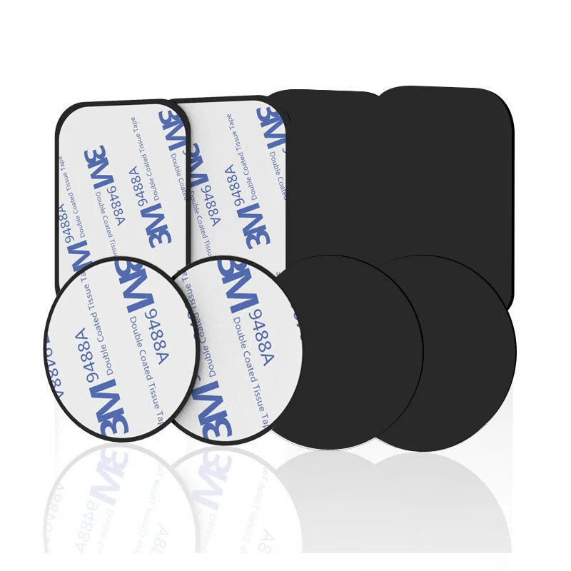135pcs metal plate sticker disk iron sheet for magnet mobile phone holder for magnetic car phone stand holders not magnet free global shipping