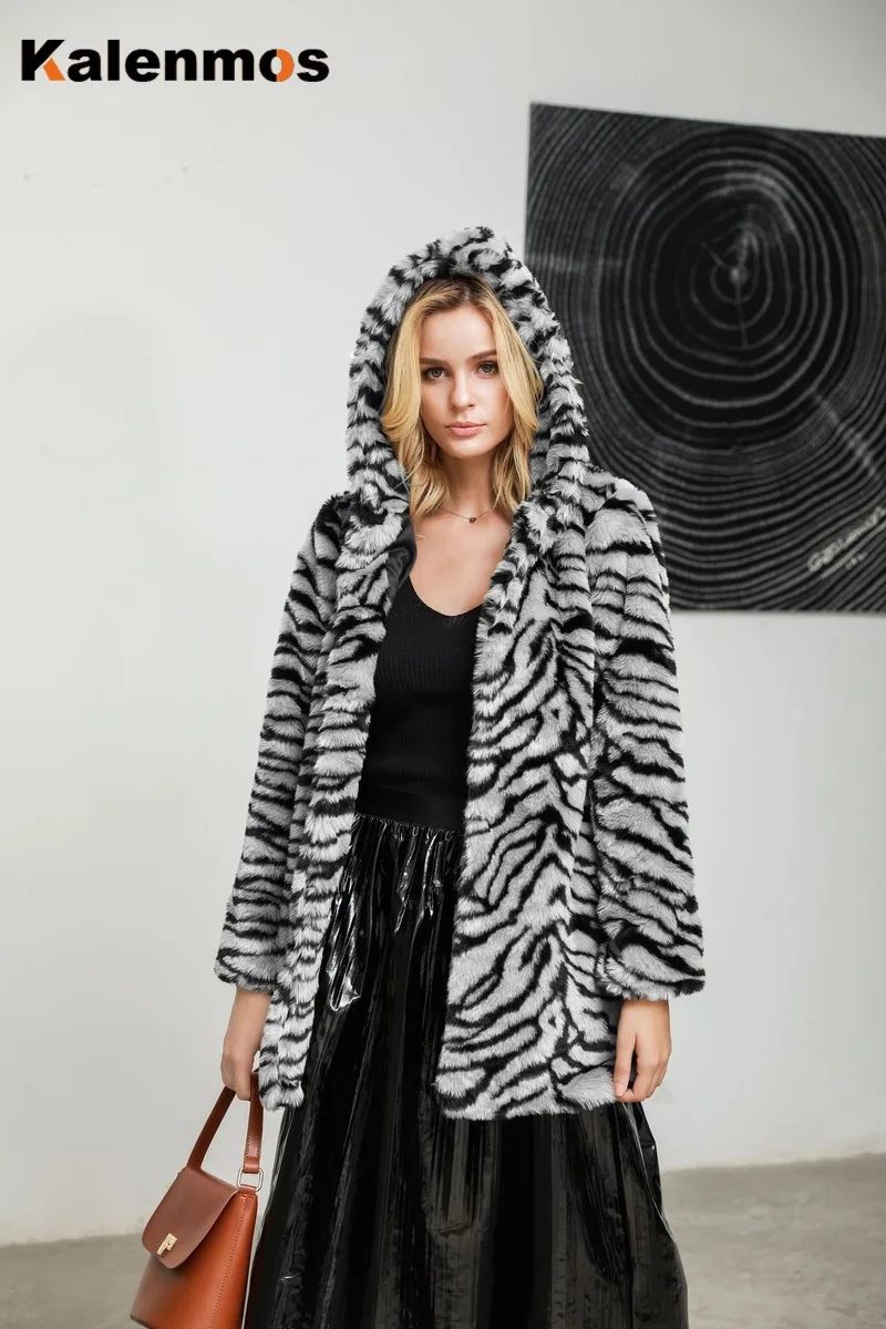 Большие размеры 4XL длинное пальто для женщин на осень и зиму повседневный