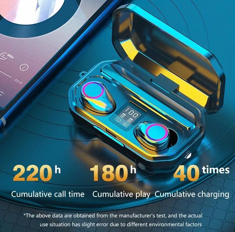 Наушники-вкладыши Tws с мини-2 4G Беспроводной Bluetooth гарнитура бинауральные 5 0