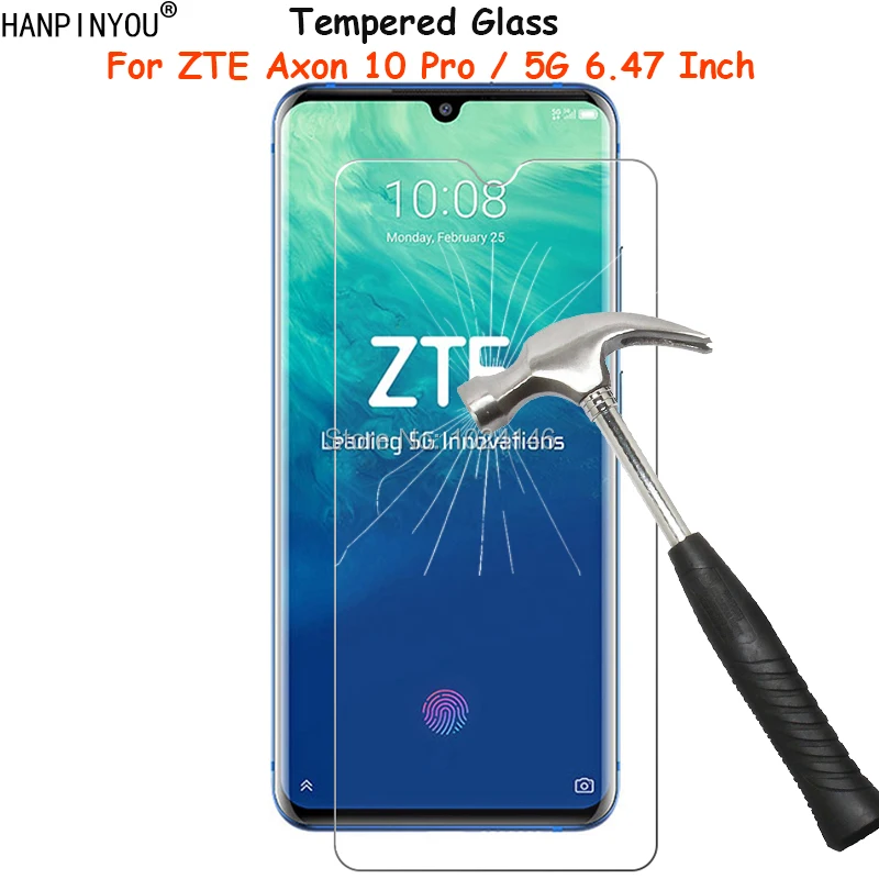 Для zte Axon 10 Pro/5G 6 47 &quotпротектор экрана из закаленного стекла ультра тонкая