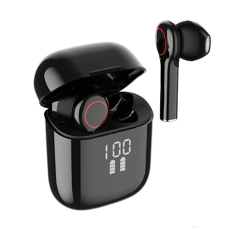 

L31 Pro True Wireless Bluetooth Headphone Stereo Noise Canceling Headphone BT5.0 Digital Display Headphone
