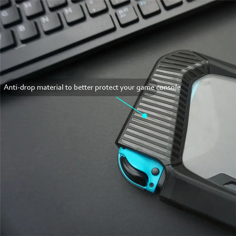 Защитный чехол с защитой от царапин для Ni ntendo Switch мягкий из ТПУ амортизирующий