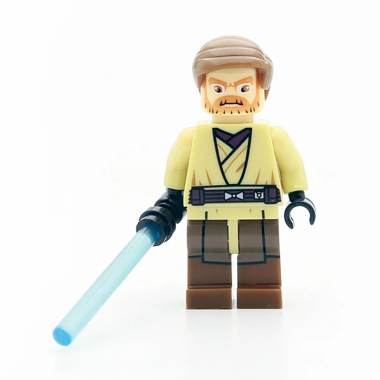 Одиночная продажа мастер джедай из Звездных Войн Obi Wan Kenobi со световым мечом Дарт