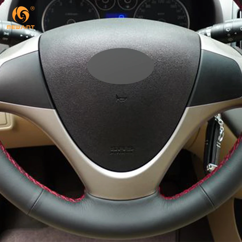 MEWANT черная натуральная кожа фотоаксессуары для Hyundai i30 2009 2010 2011 детали