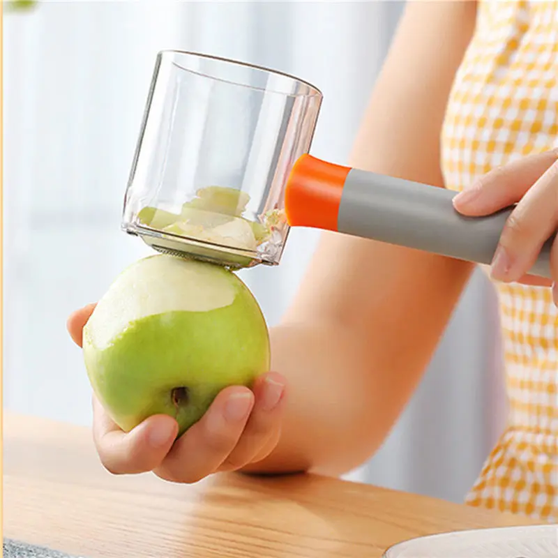 

Collect Cup Peeler3 In 1 Multifunctional Vegetable Fruit Peeler Potato Kitchen Knife Household Planer Scraping Durable Tool