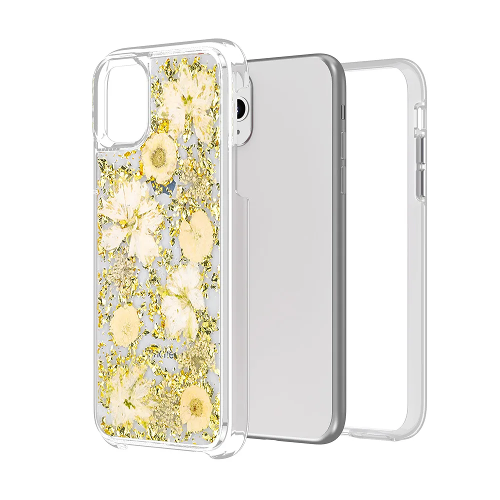 Чехол для iPhone 6 6s 7 8 Plus 10 X XS XR 11 Pro Max 2019 блестящий золотой фольгой со звездами