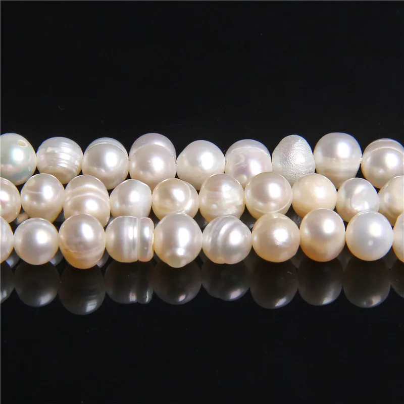 Бусины из 100% натурального пресноводного жемчуга барокко 5 мм для