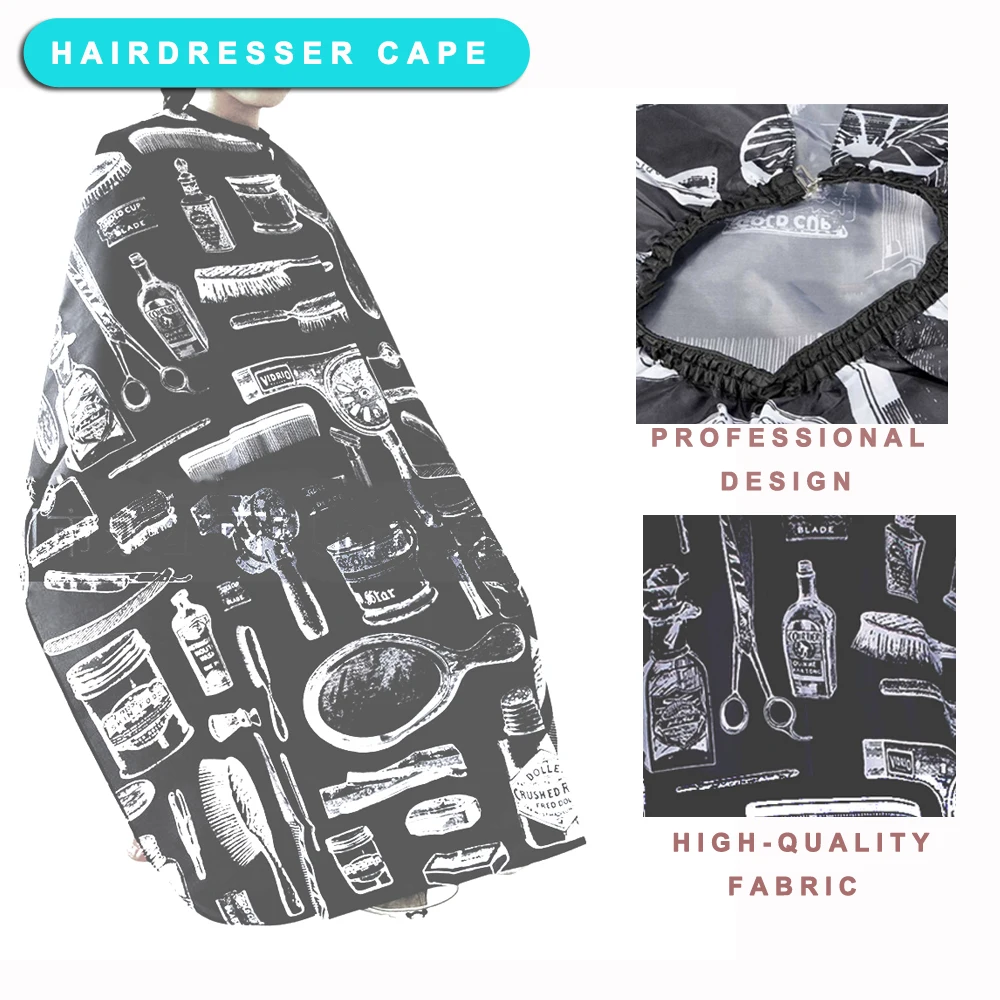 

Adult Salon Hairdressing Cape Hairdresser Hair Cutting Gown Barber Cape Hairdresser Cape Gown Cloth Waterproof Hair Cloth