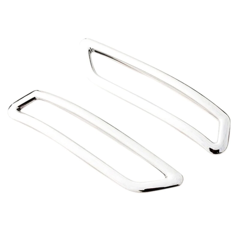 2 шт. DIY Автомобильный Стайлинг ABS хром задний противотуманный светильник