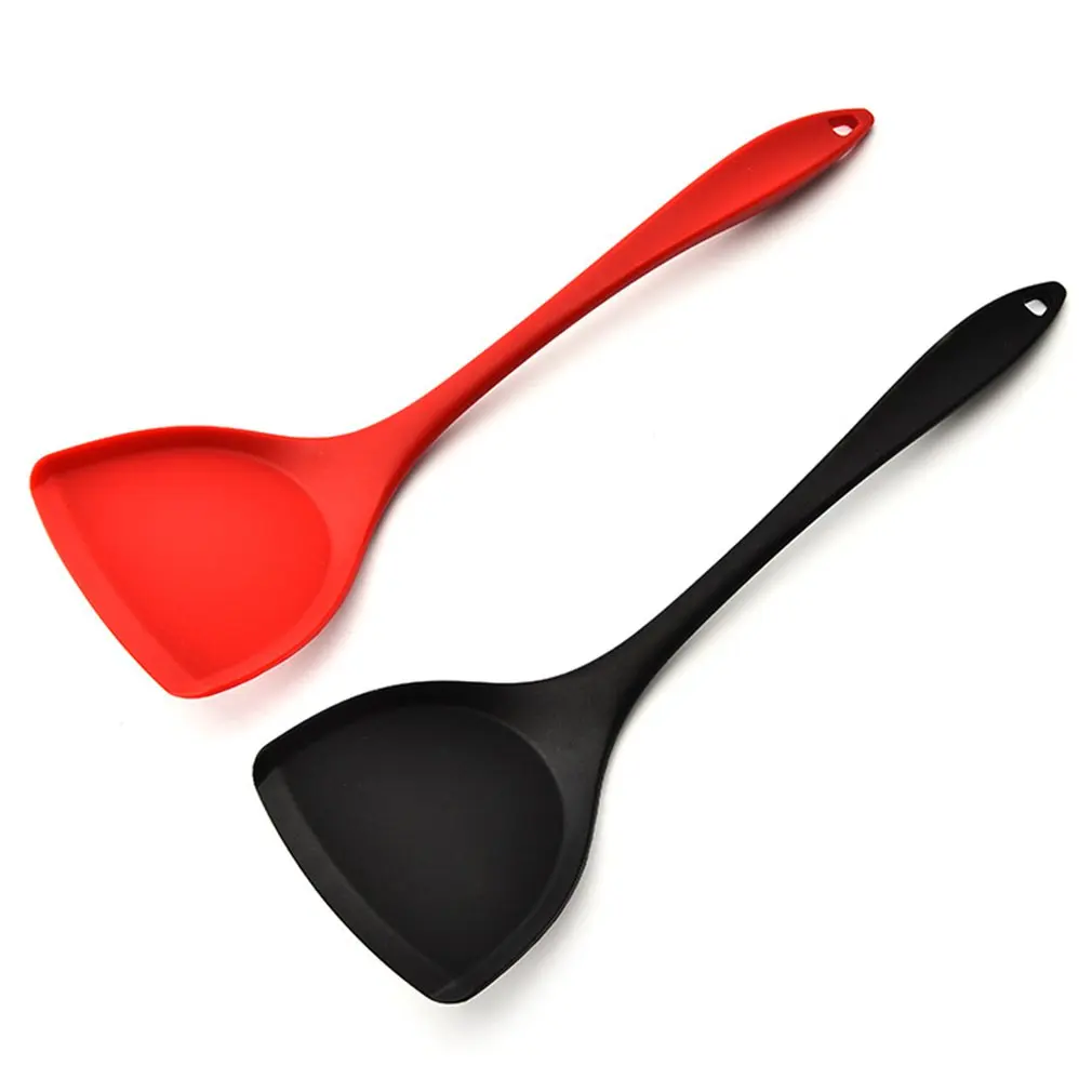 Силиконовая лопатка для кухни антипригарная в форме сердца | Дом и сад