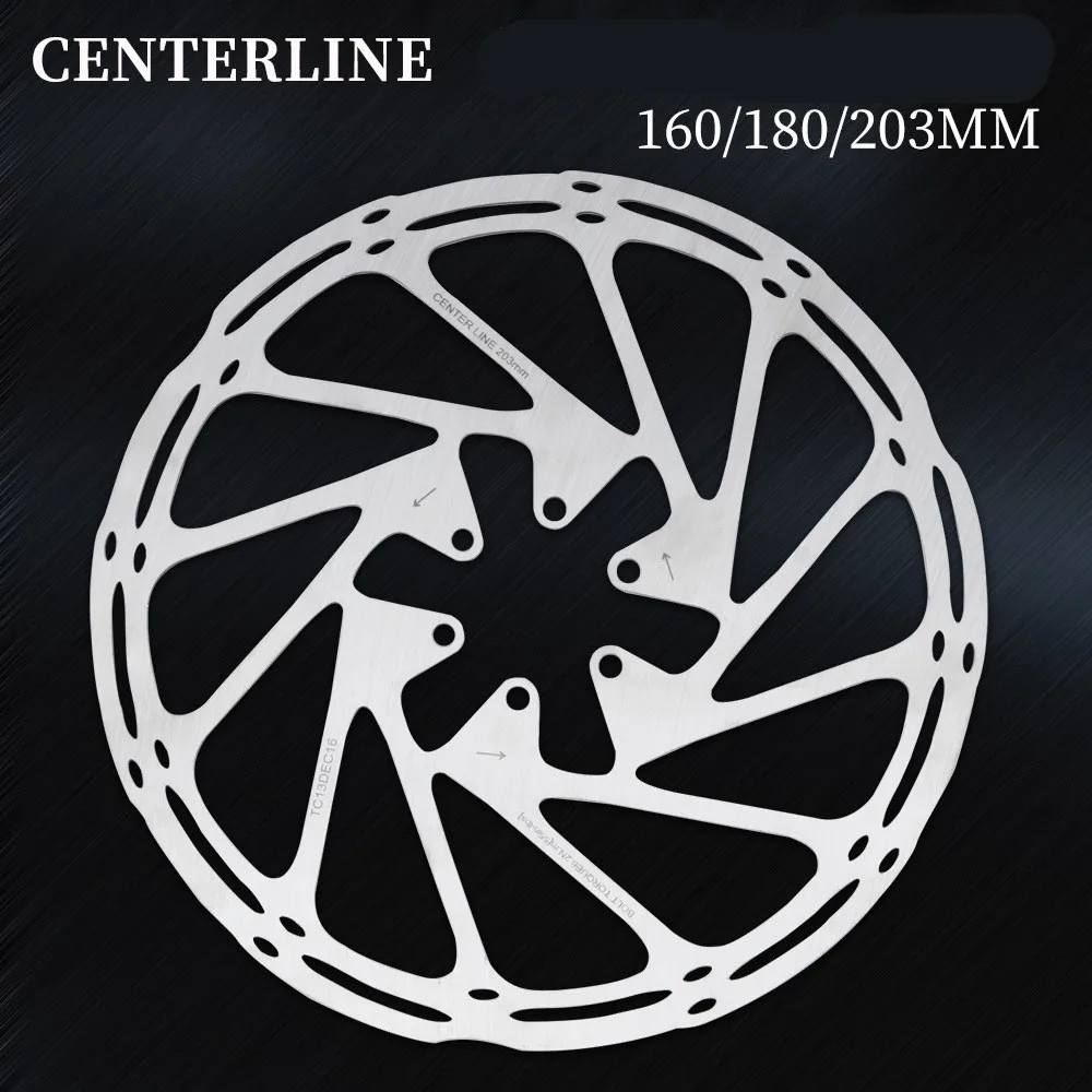 Bicycle Disc Brake Rotor 160 180 203mm mtb Center Line Discs Rotors High Cooling Hollow pad brake disc sram | Спорт и развлечения