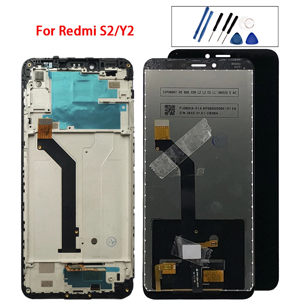 5 99 дюймовый ЖК дисплей для Xiaomi Redmi s2 кодирующий преобразователь сенсорного