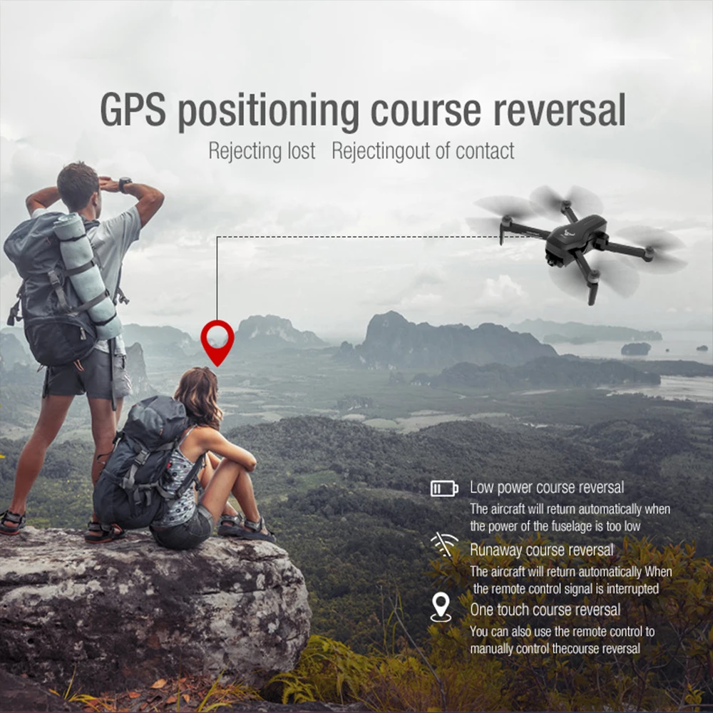2020 Новый SG906 pro Дрон 4k HD Механическая Карданная камера 5G wifi gps система поддерживает