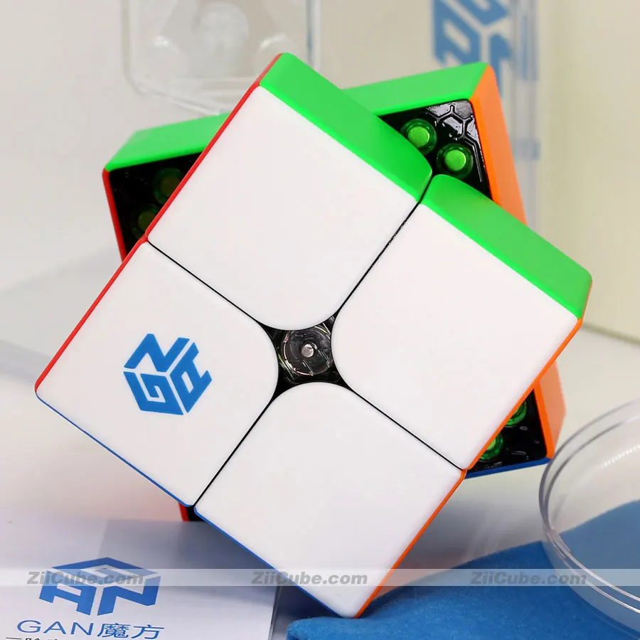 GAN магический куб 2x2x2 магнитные кубики 2x2GAN 251 м 2x2 без наклеек GAN251 профессиональные