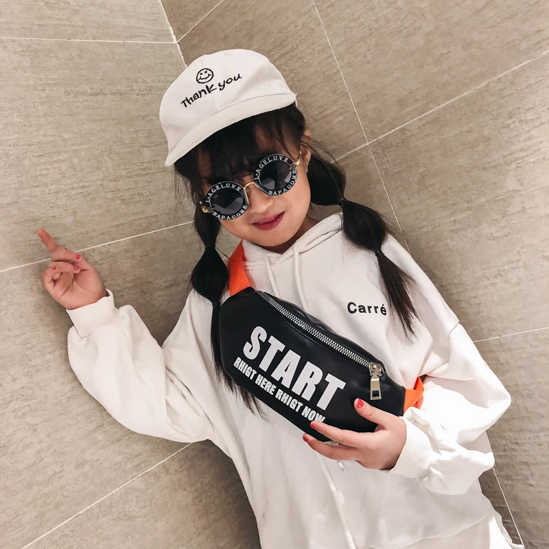 Поясная сумка для мальчиков и девочек модная нагрудная поясная на бедрах денег